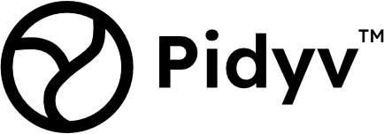 Pidyv Logo Black
