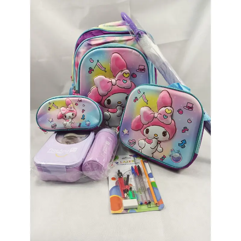 3D school bag pack for girls